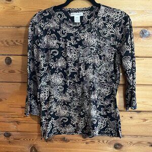 Rebecca Malone embroidered Top Medium